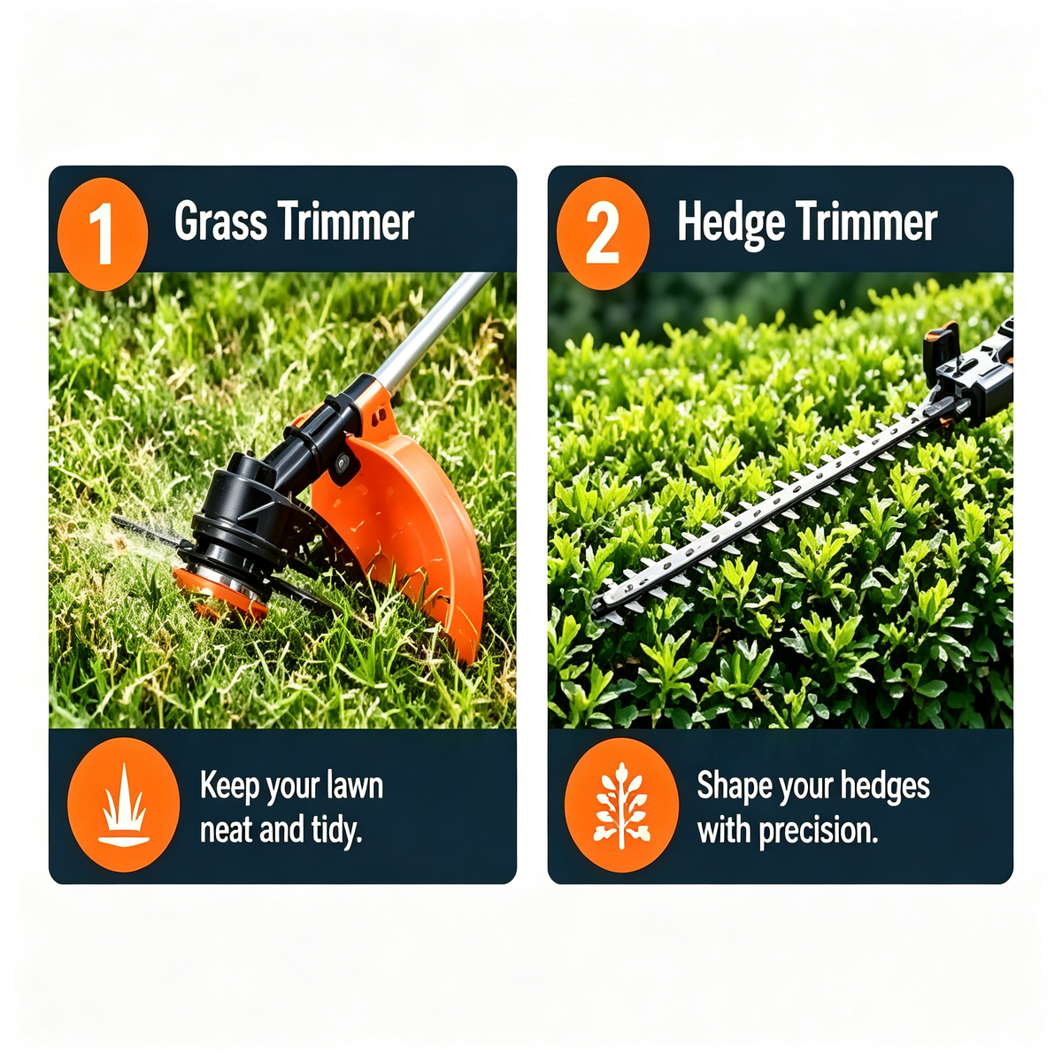 52CC 6-in-1 Gas Multi-Tool Kit with Hedge Trimmer, Brush Cutter, String Trimmer, Edger & Pole Saw